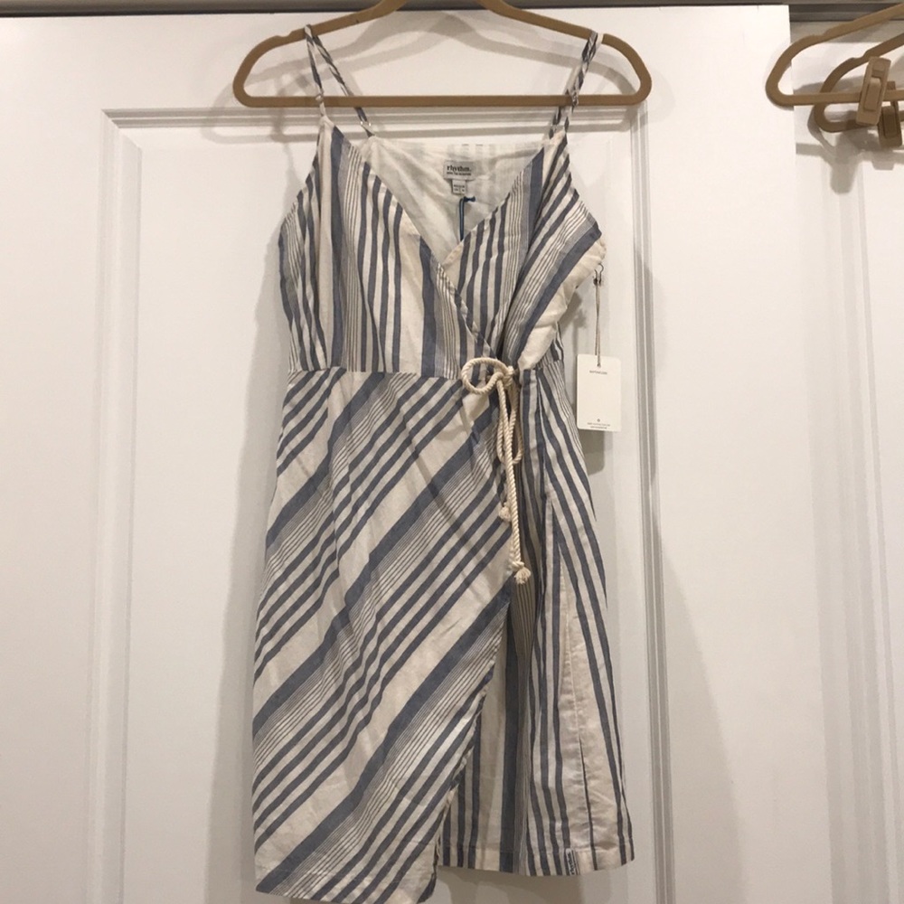 One-of-a-kind linen dress